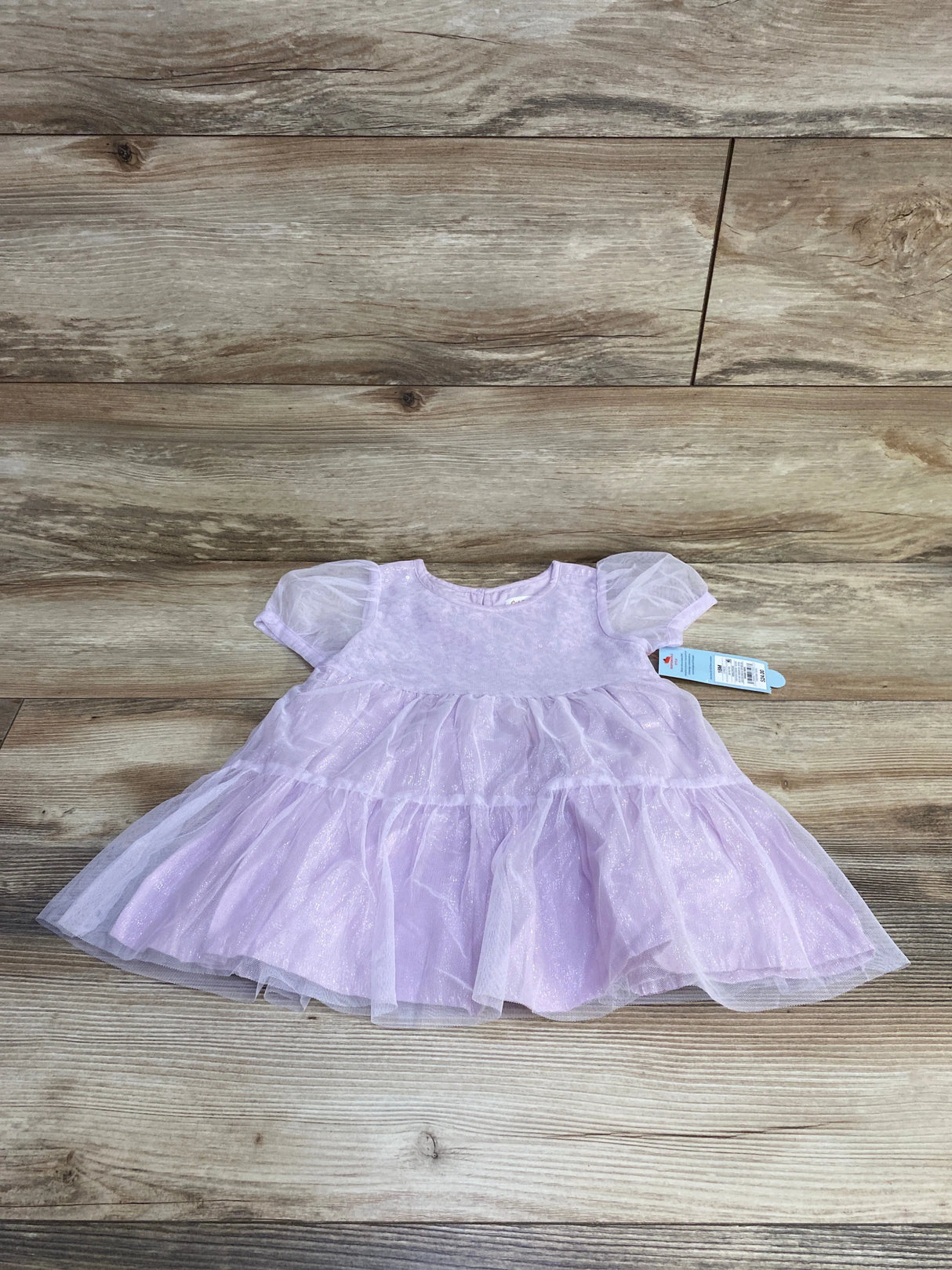 NEW Cat & Jack Tulle Overlay Dress & Bloomers Purple sz 18m - Me n Mommy To Be