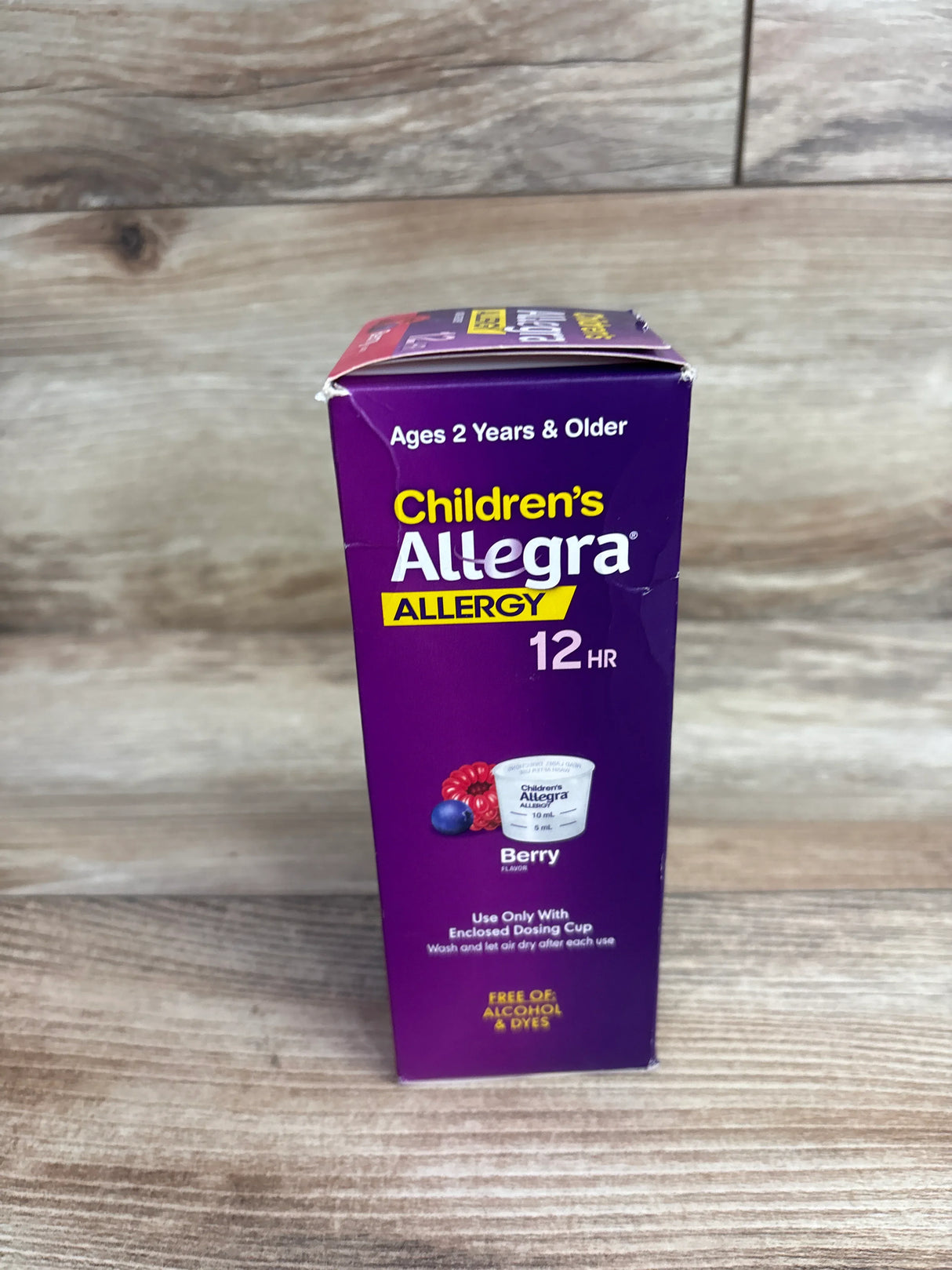 NEW Children's Allegra 12 Hour Allergy Relief Liquid - Berry Flavor