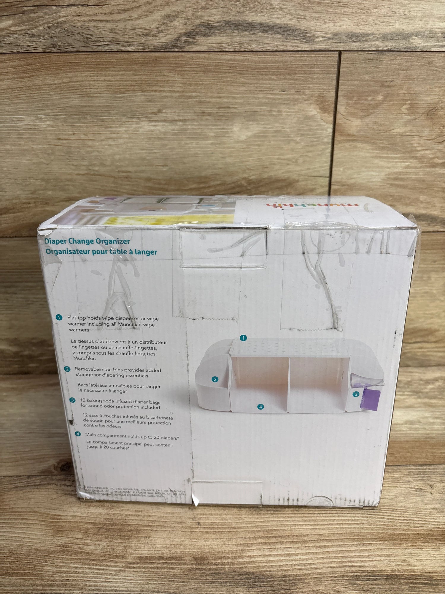 Munchkin Diaper Change Organizer