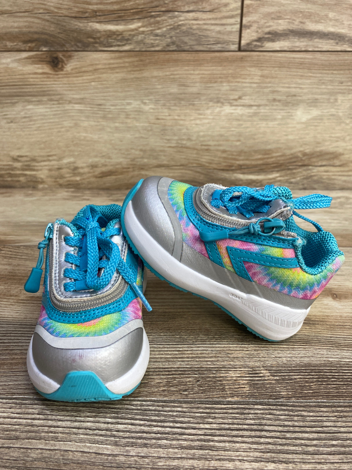 Billy Footwear Rainbow Tie Dye BILLY Goat Sneakers Grey sz 5c