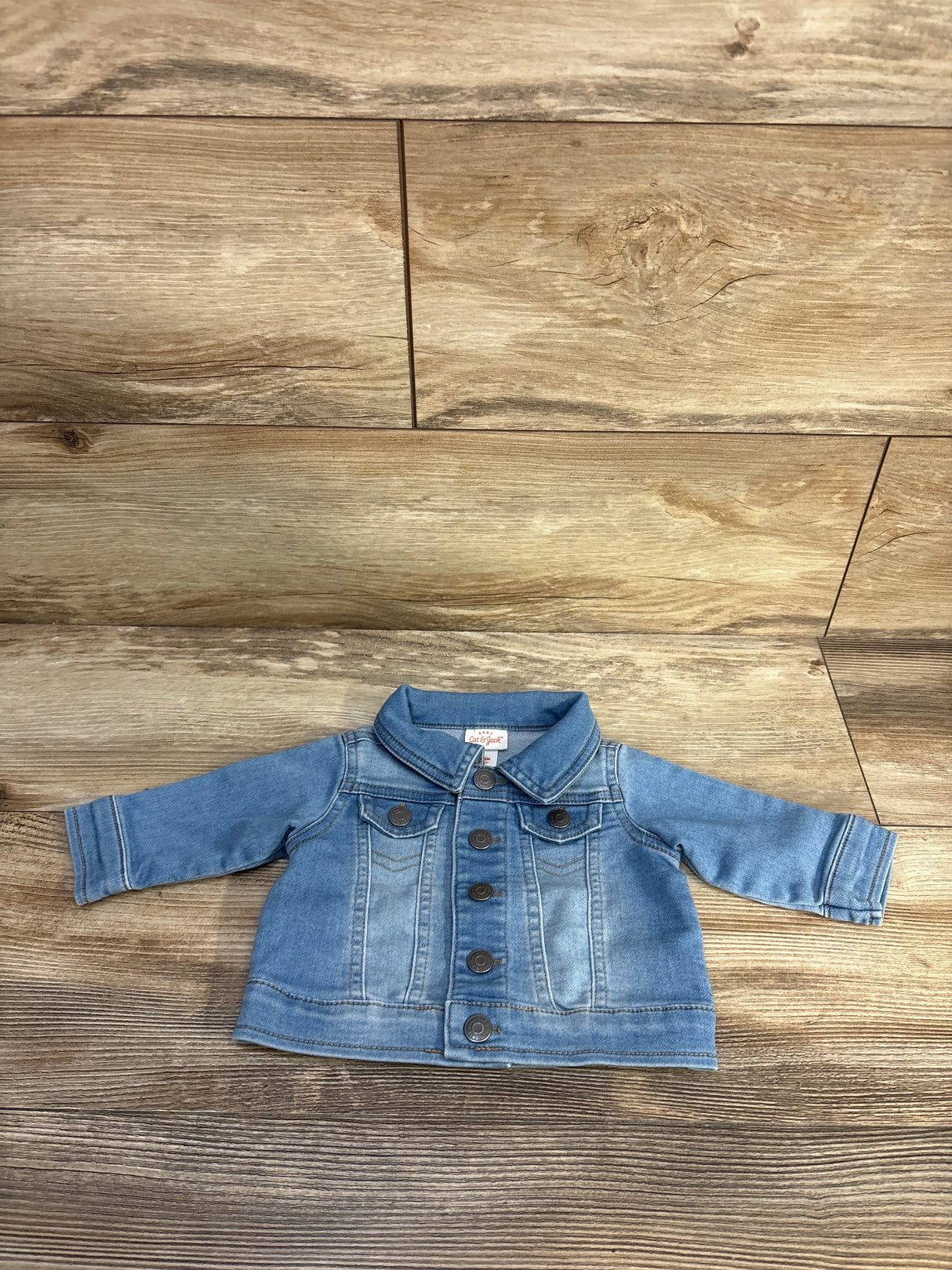 Cat & Jack Denim Jacket Blue sz 0-3m