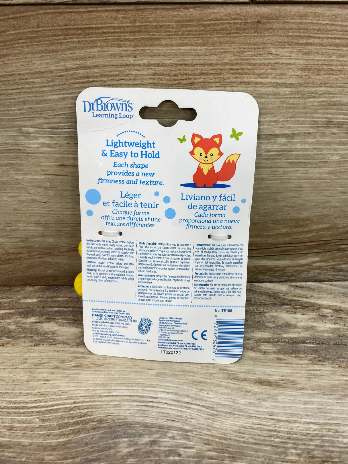 NEW Dr. Brown's Learning Loop Silicone Teething Ring - Me n Mommy To Be