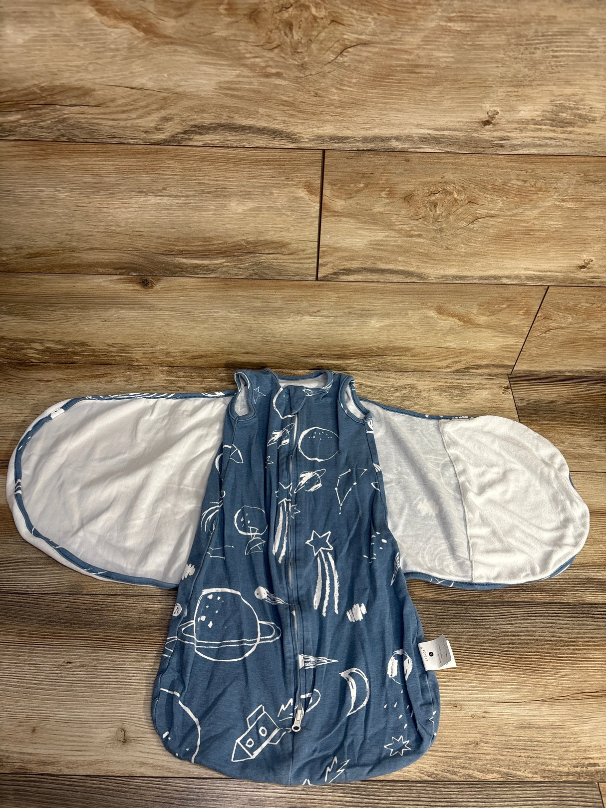 Zigjoy Space Sleepsack Swaddle Blue sz 0-3m