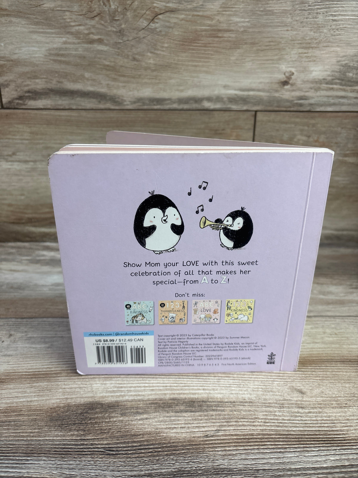 ABCs of Love for Mom Board Book
