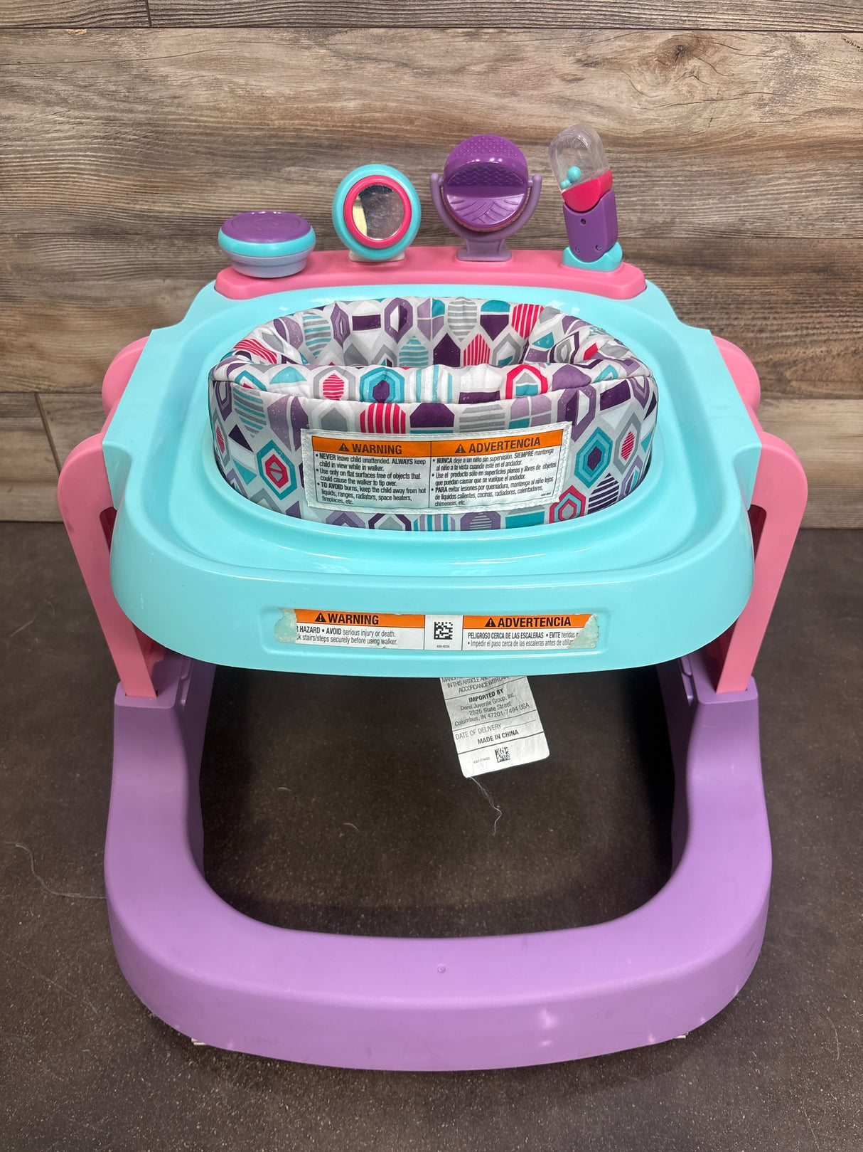 Safety 1st Ready, Set, Walk DX Developmental Walker in Lavender Buzz