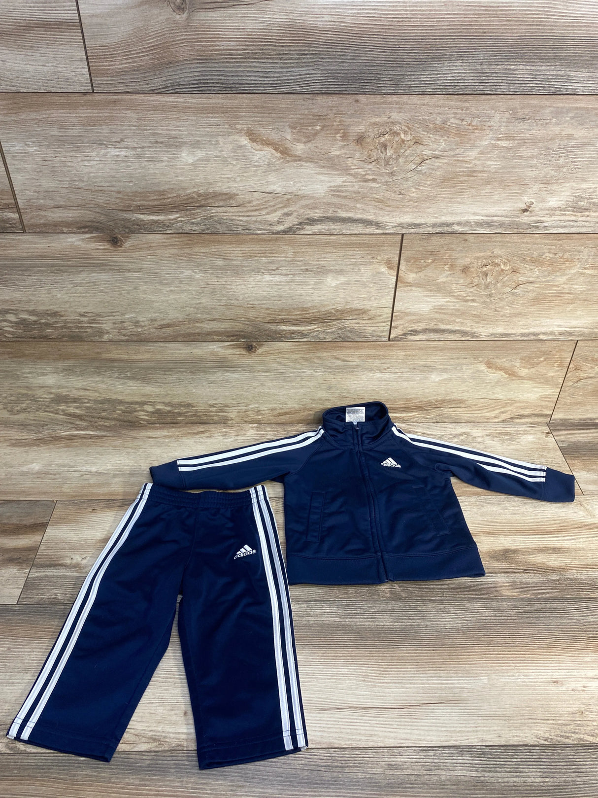 Adidas 2pc Tracksuit Set Navy sz 12m