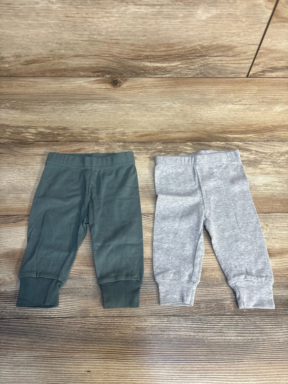 Just One You 2pk Pants Green/Grey sz 6m
