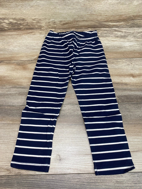 NEW Baby Gap Striped Navy Leggings sz 3T - Me n Mommy To Be
