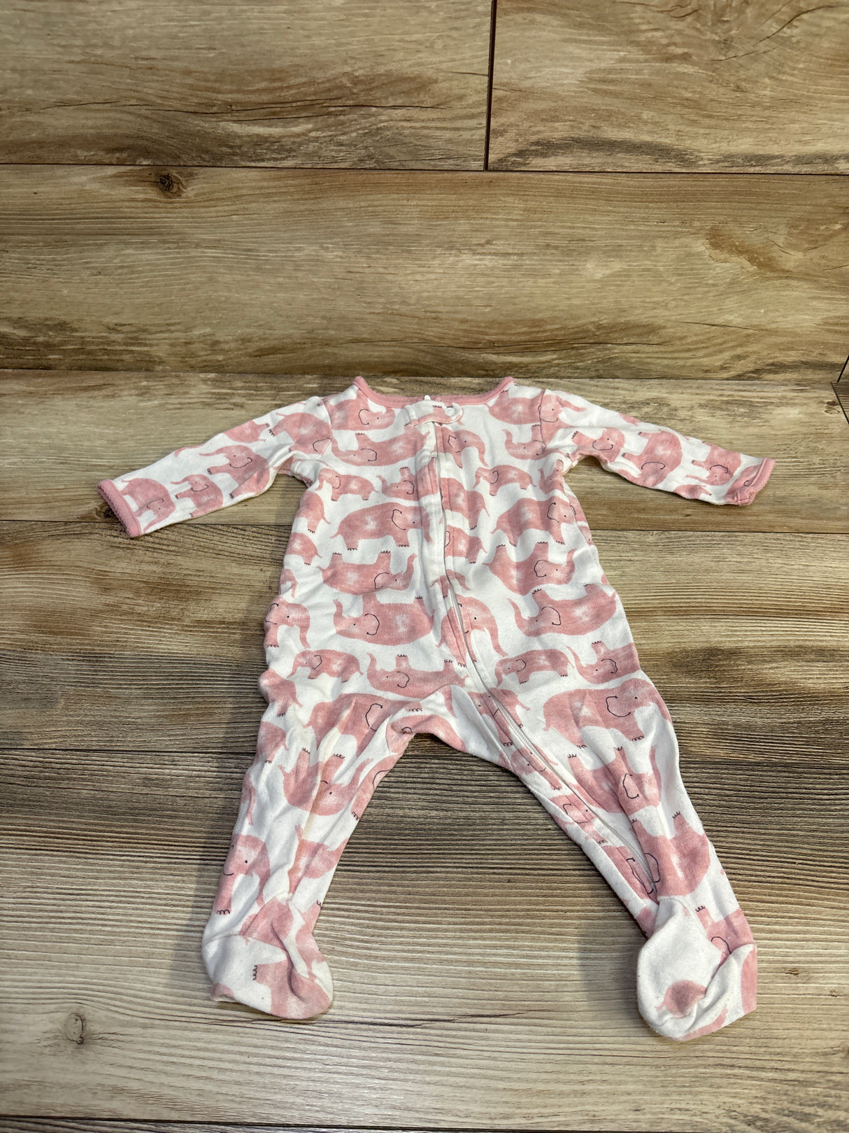 Just One You Elephant Sleeper White sz 6m