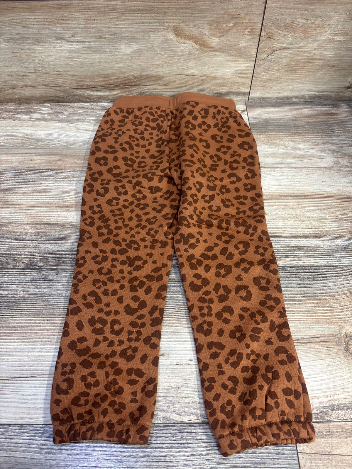 NEW Okie Dokie Leopard Print Joggers Brown sz 4T