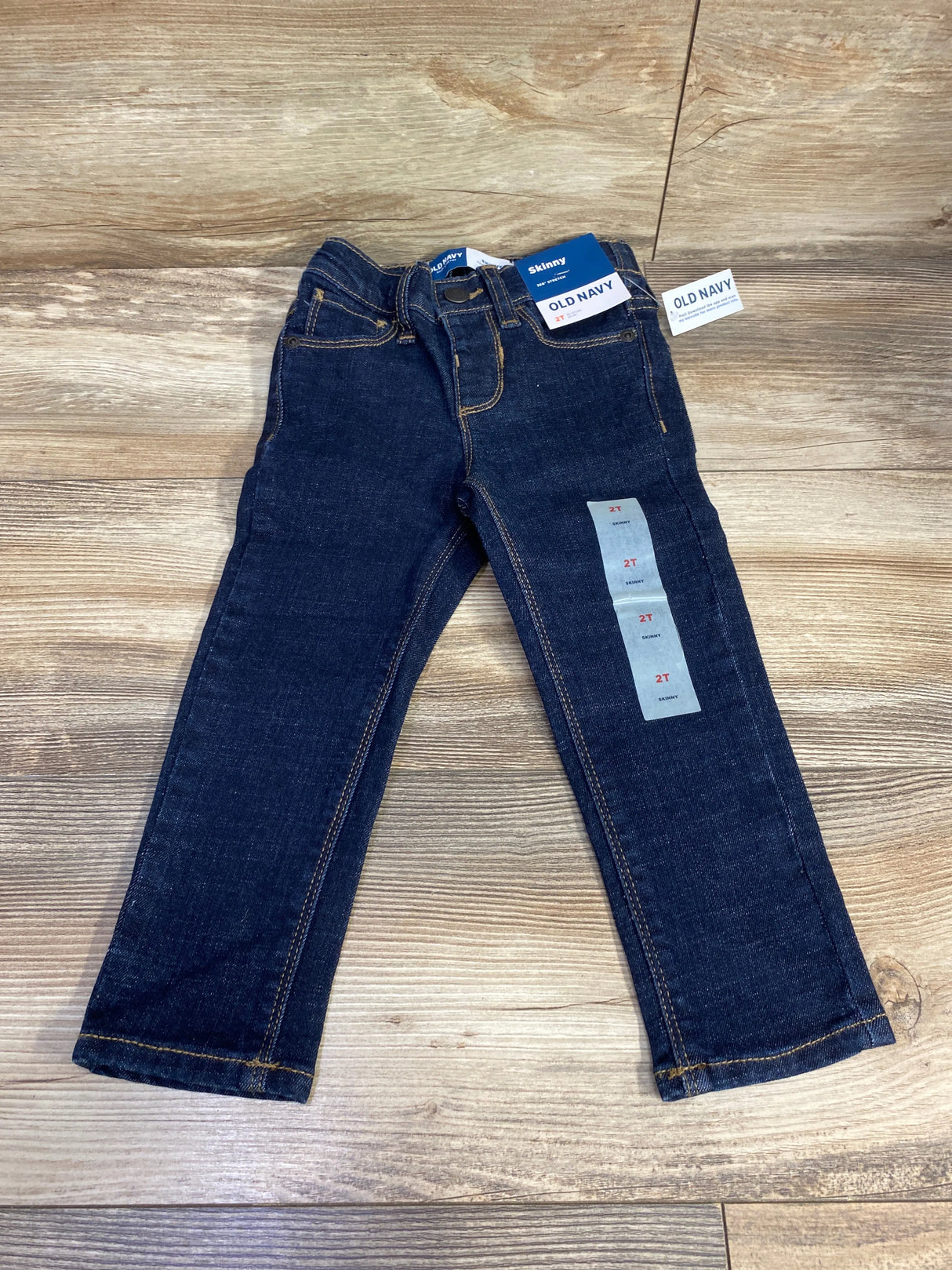 NEW Old Navy 360 Stretch Skinny Jeans Dark Blue sz 2T