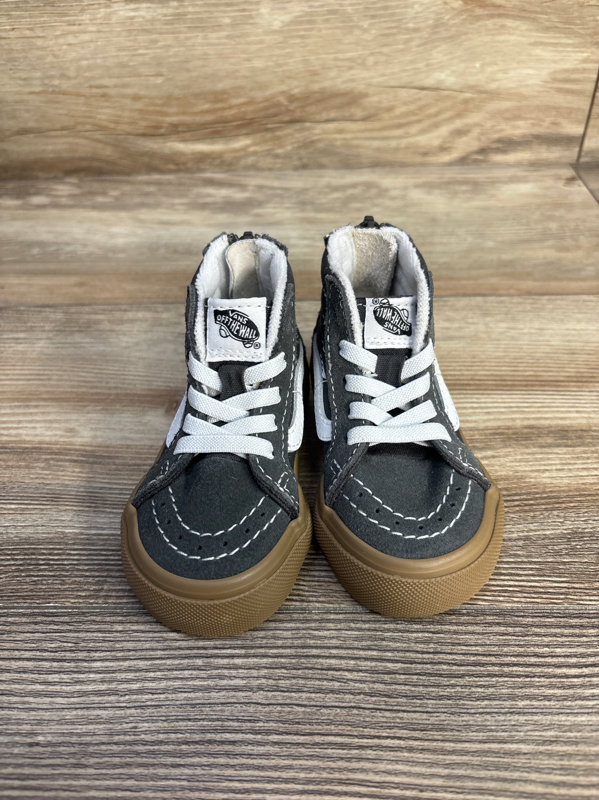 Vans Sk8-Hi Zip Sneakers Grey sz 4c