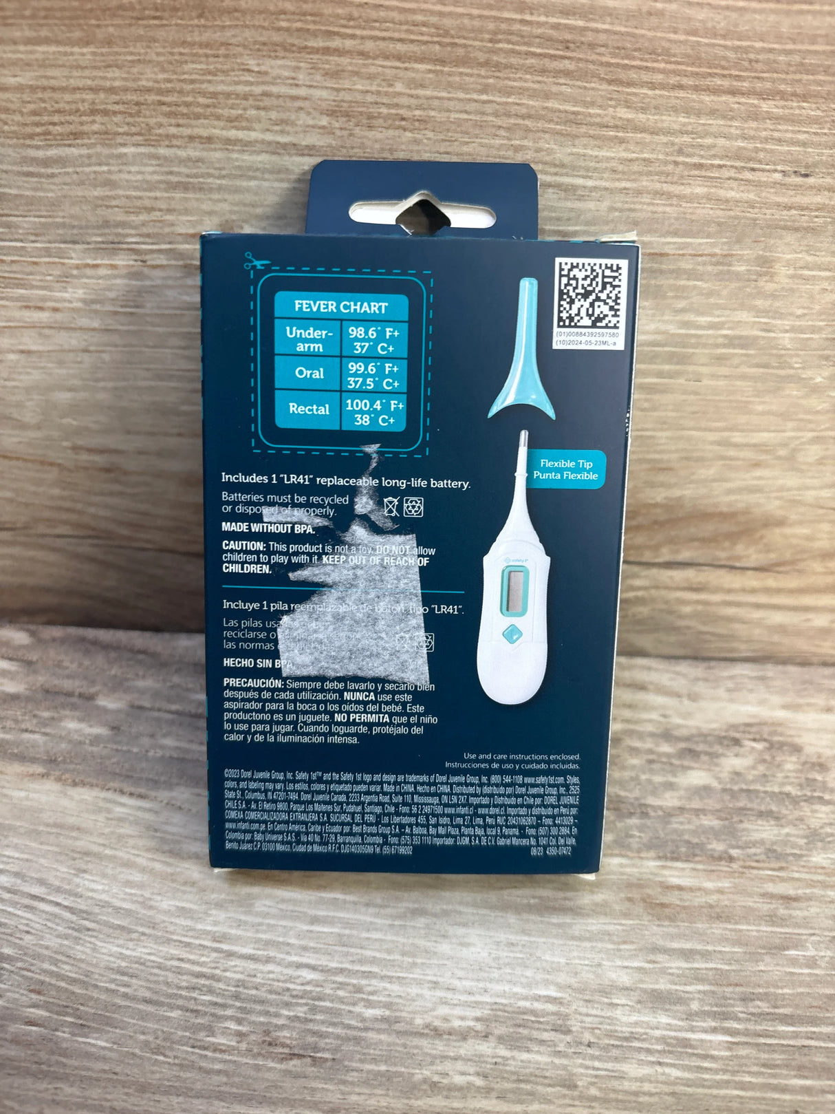 NEW Safety 1st 3-in-1 Nursery Thermometer