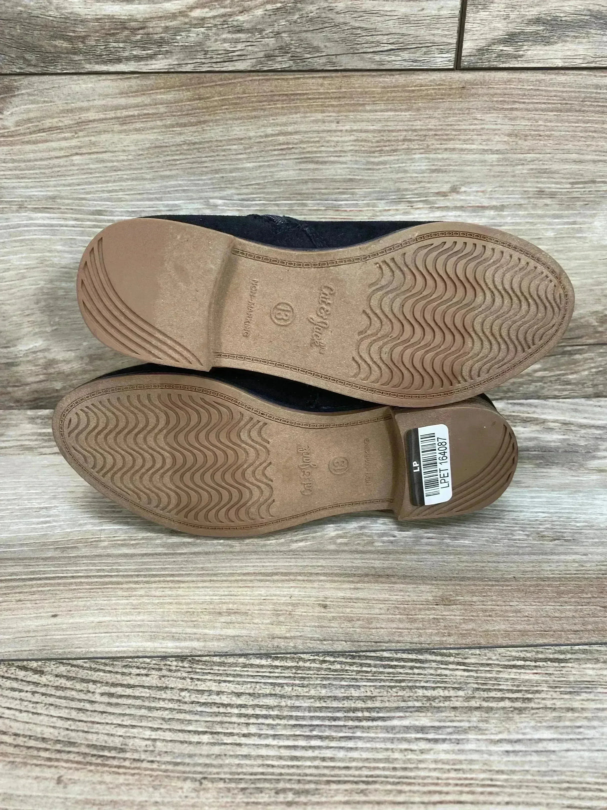 Cat & Jack Opal Zipper Ankle Boots sz 13c - Me n Mommy To Be