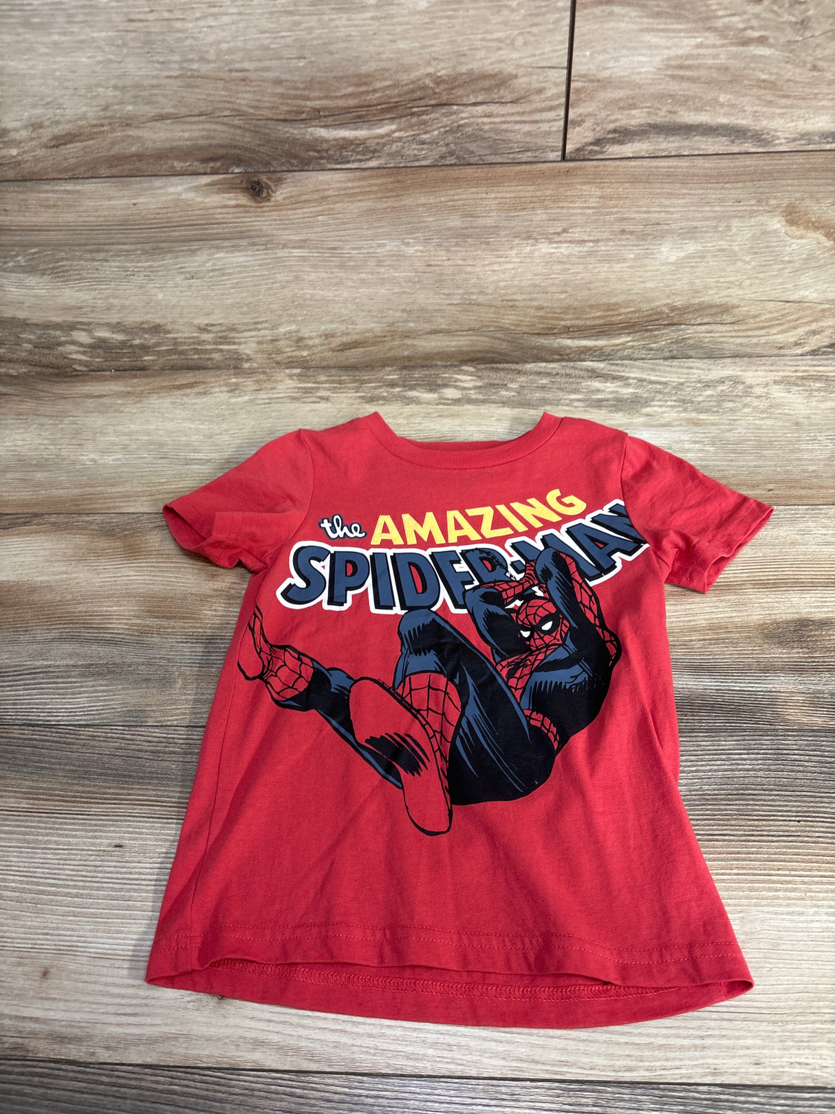 Marvel Spiderman Shirt Red sz 5T