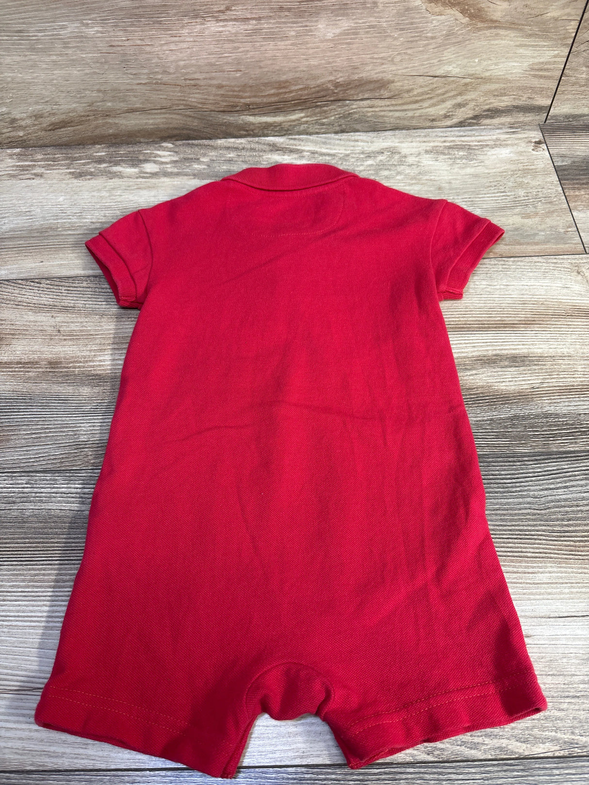 Baby Gap Polo Romper Red sz 6-12m