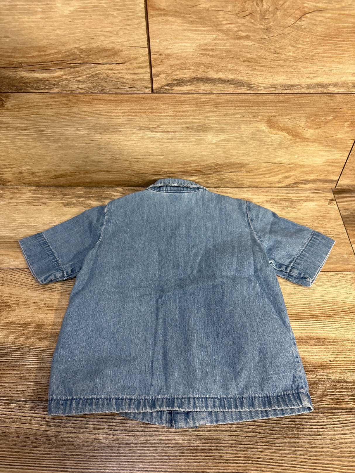 H&M Denim Button-Up Shirt Blue sz 18m