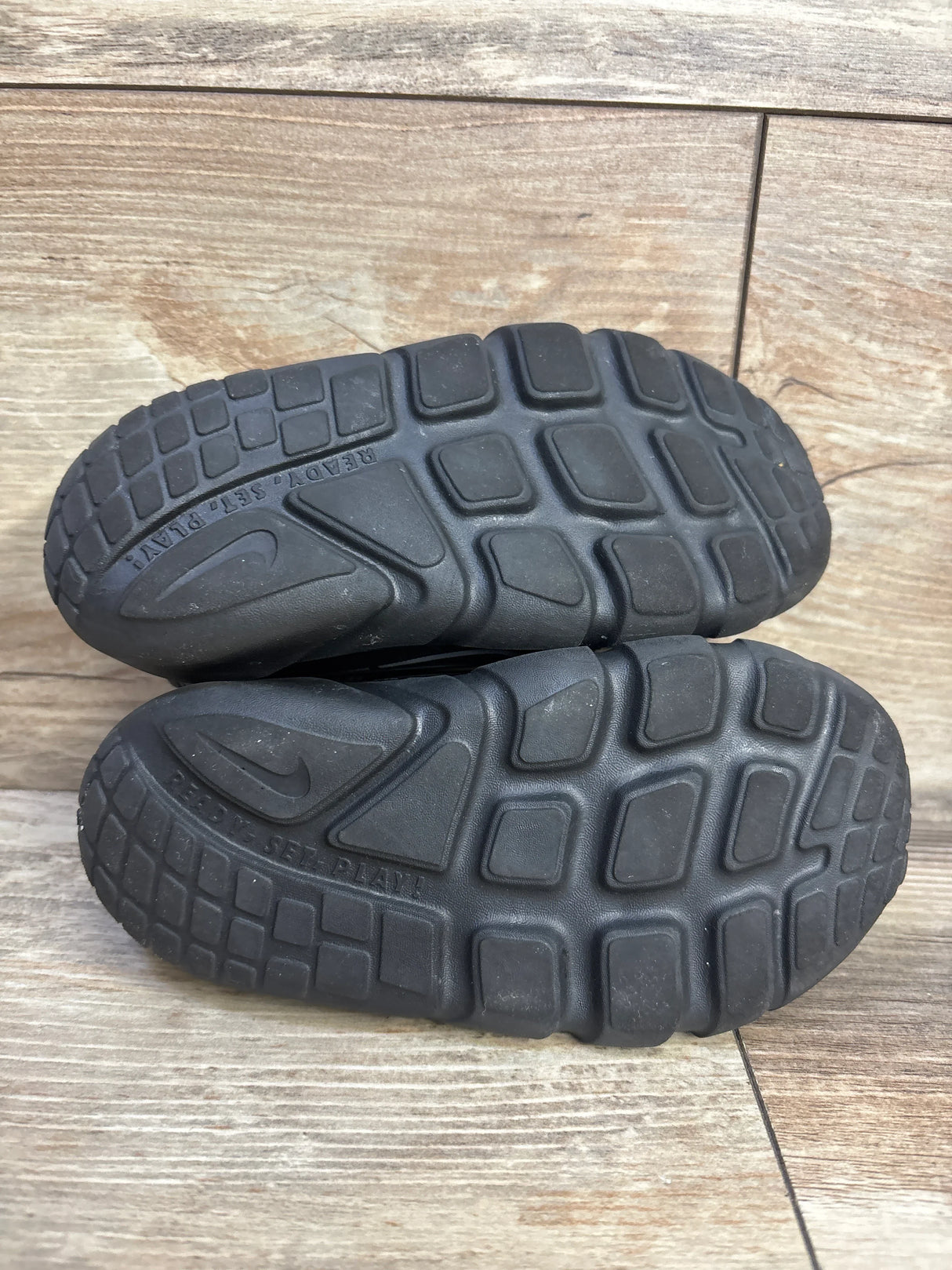 Nike Flex Runner TD 'Black Anthracite' Sneakers, Black sz 9c