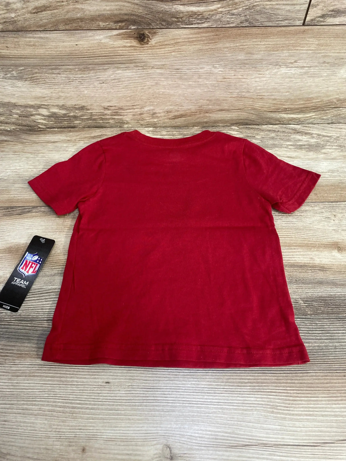 Front view of toddler crimson Arizona Cardinals Legend T-shirt showing printed ‘Legend’ graphic and team wordmark on white background