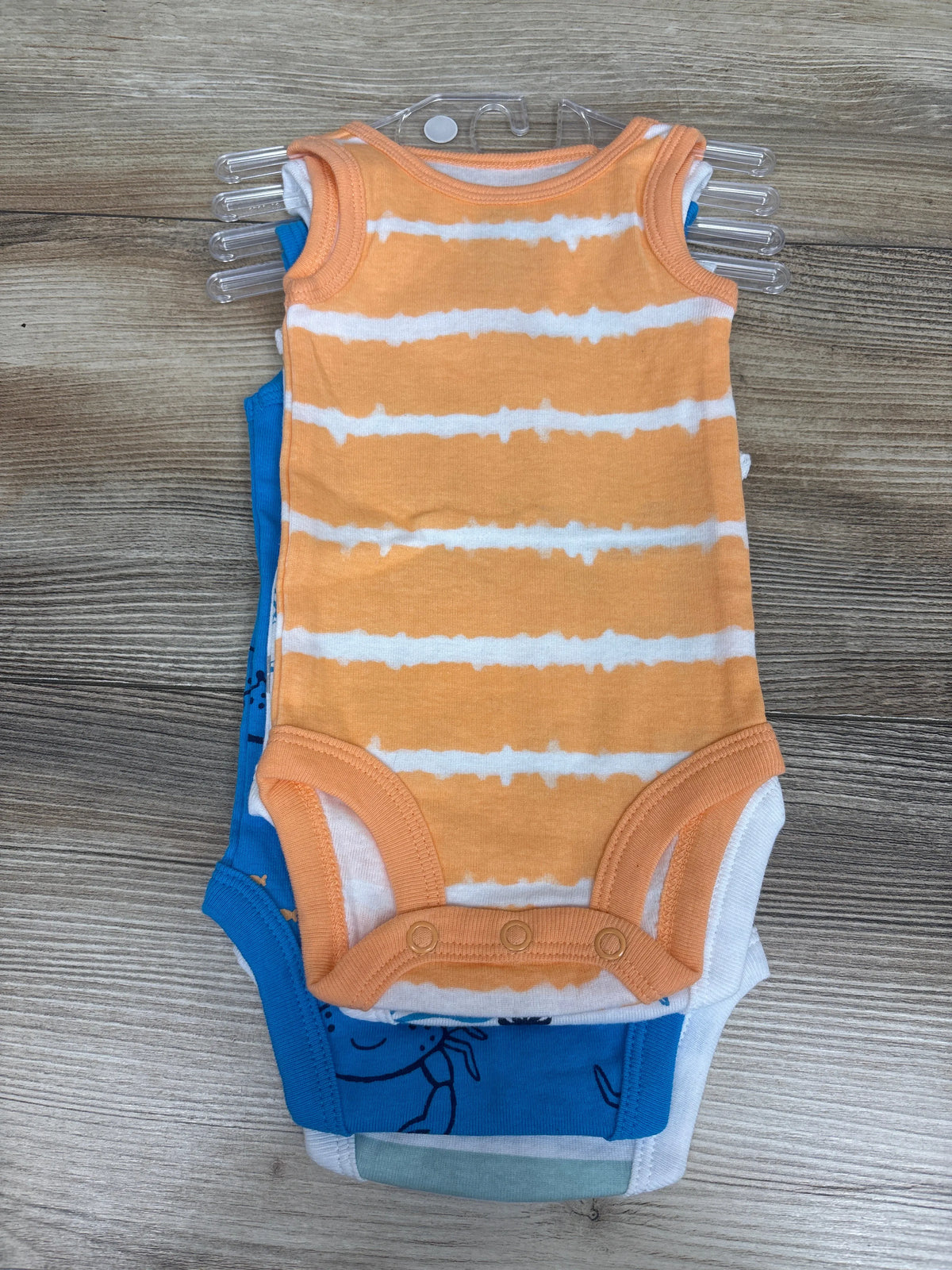 NEW Child Of Mine 4pk Tank Bodysuits White sz Newborn
