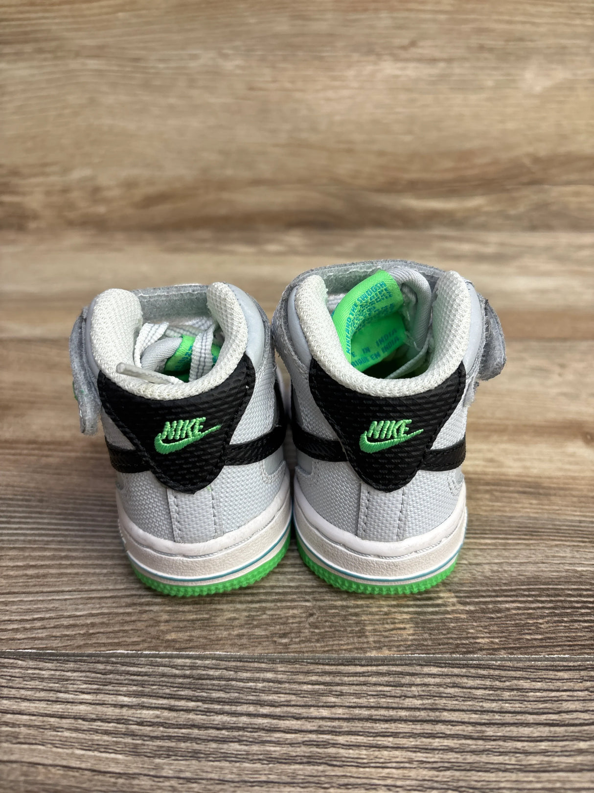 Nike Air Force 1 Mid TD 'Grey' Sneakers sz 4c