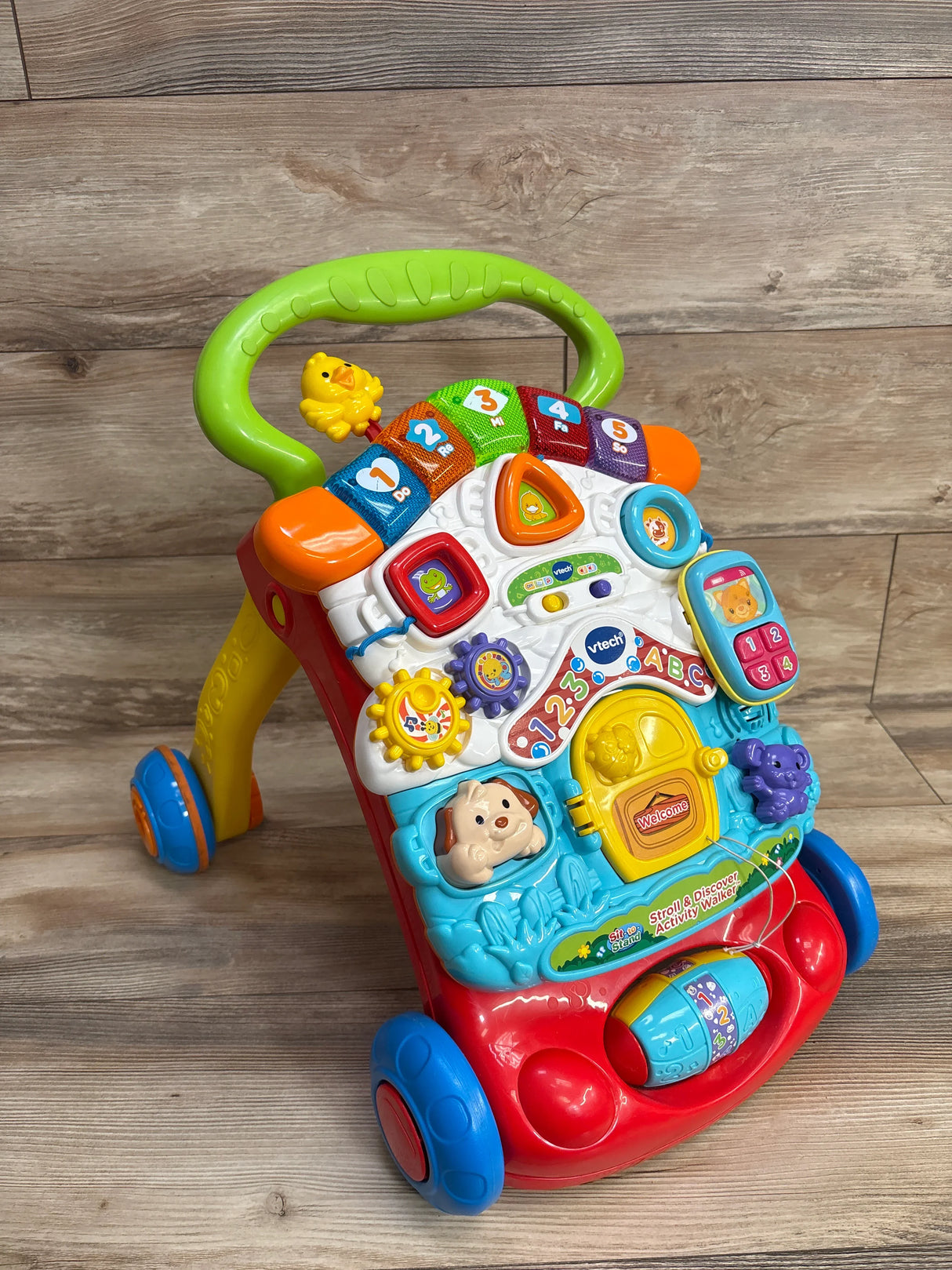 VTech Stroll & Discover Activity Walker - Red