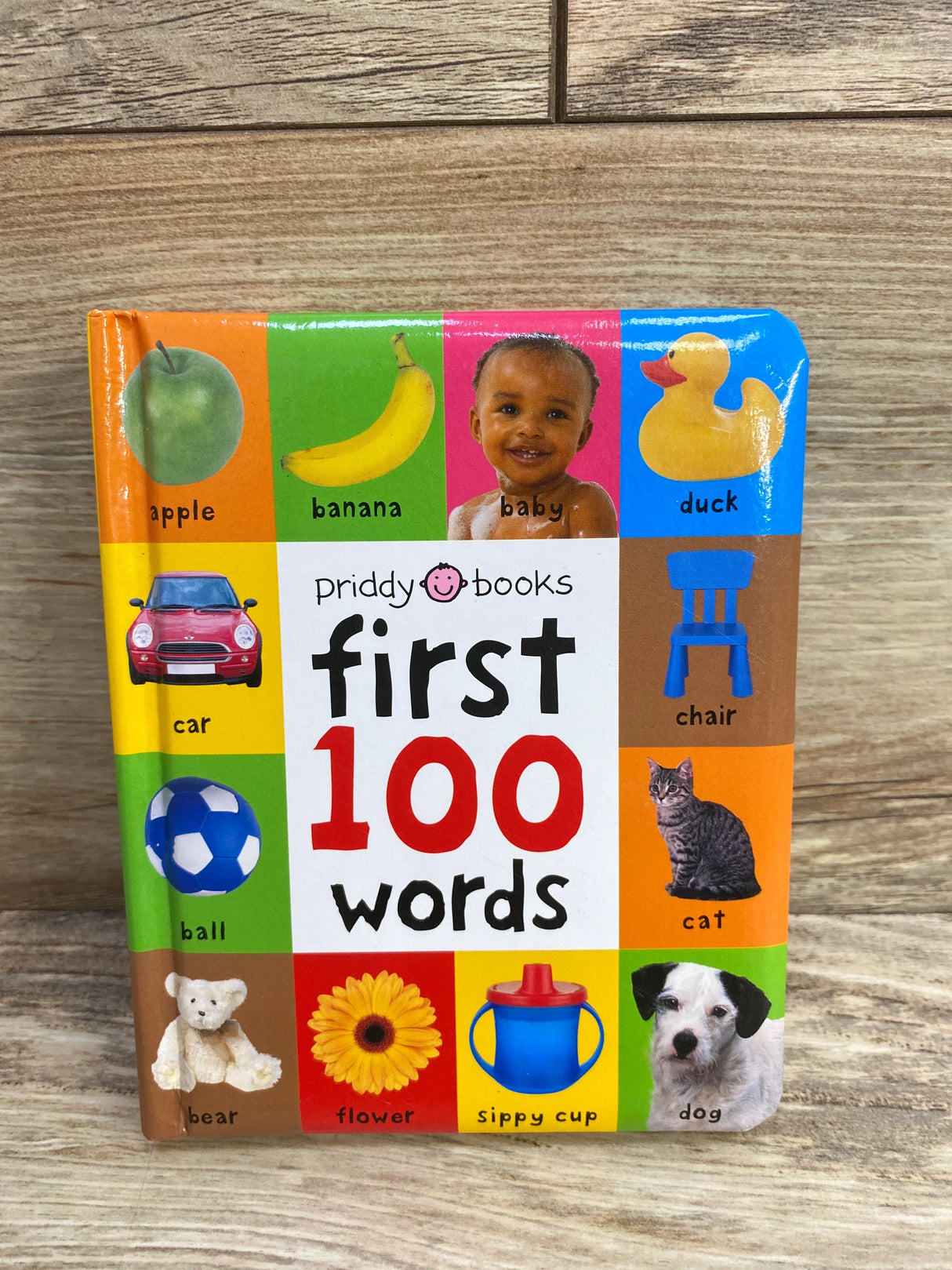 First 100 Padded: First Book of Words Board Book