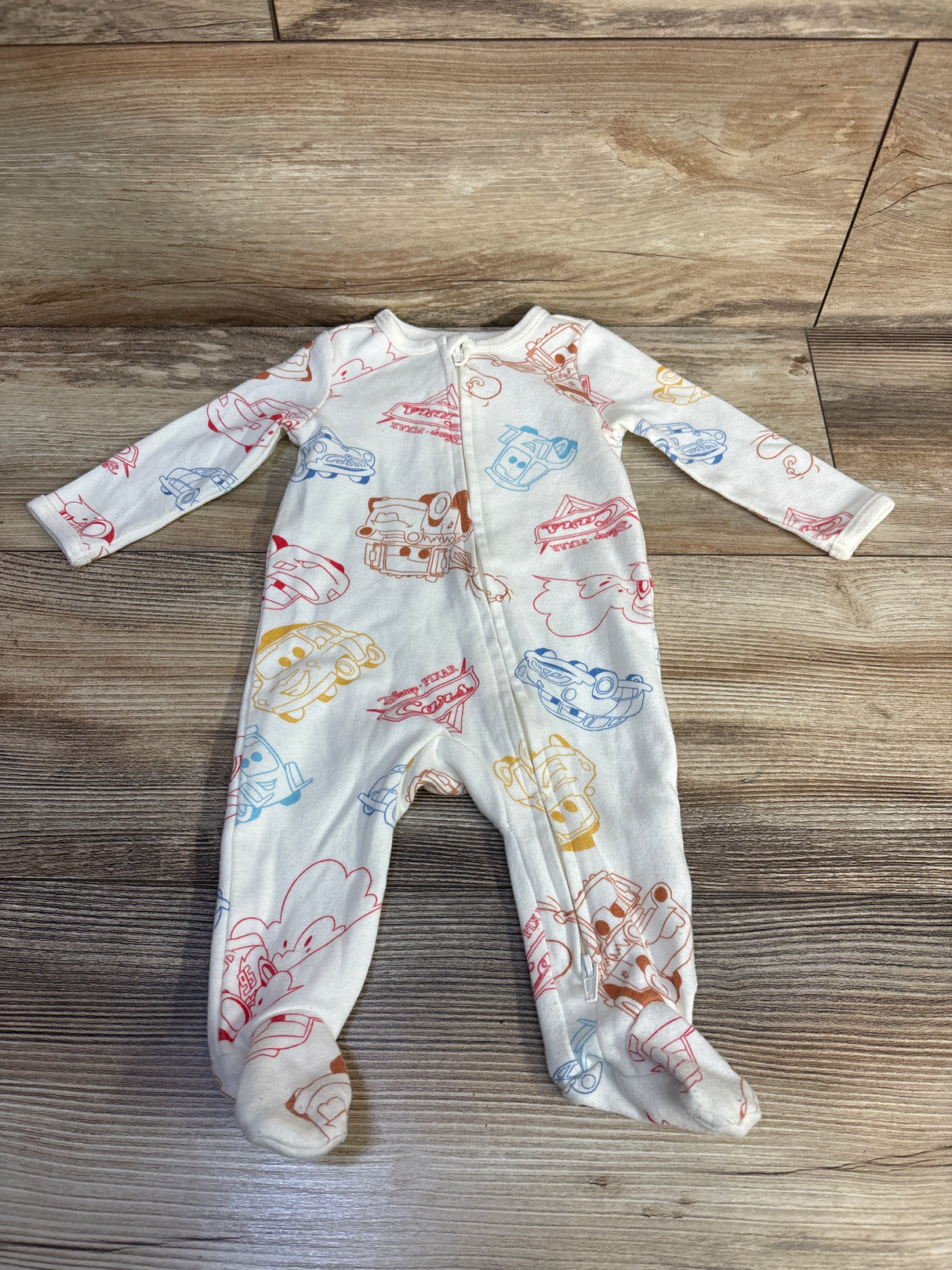 Disney Baby Cars Sleeper Cream sz 0/3m