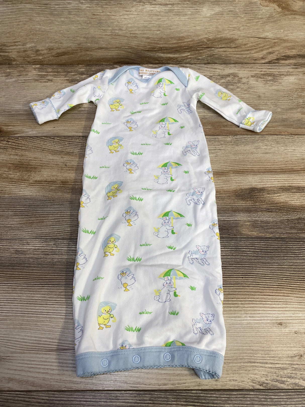 The Beaufort Bonnet Company Rainy Day Gown White sz 0-3m - Me n Mommy To Be