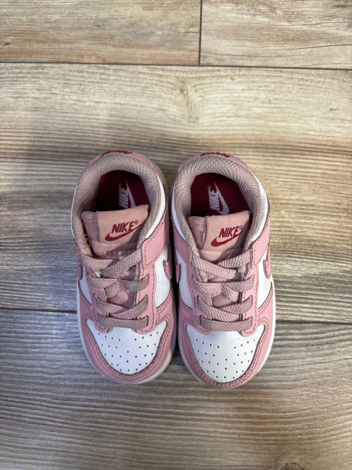 Nike Dunk Low TD 'Pink Glaze' Sneakers sz 6c