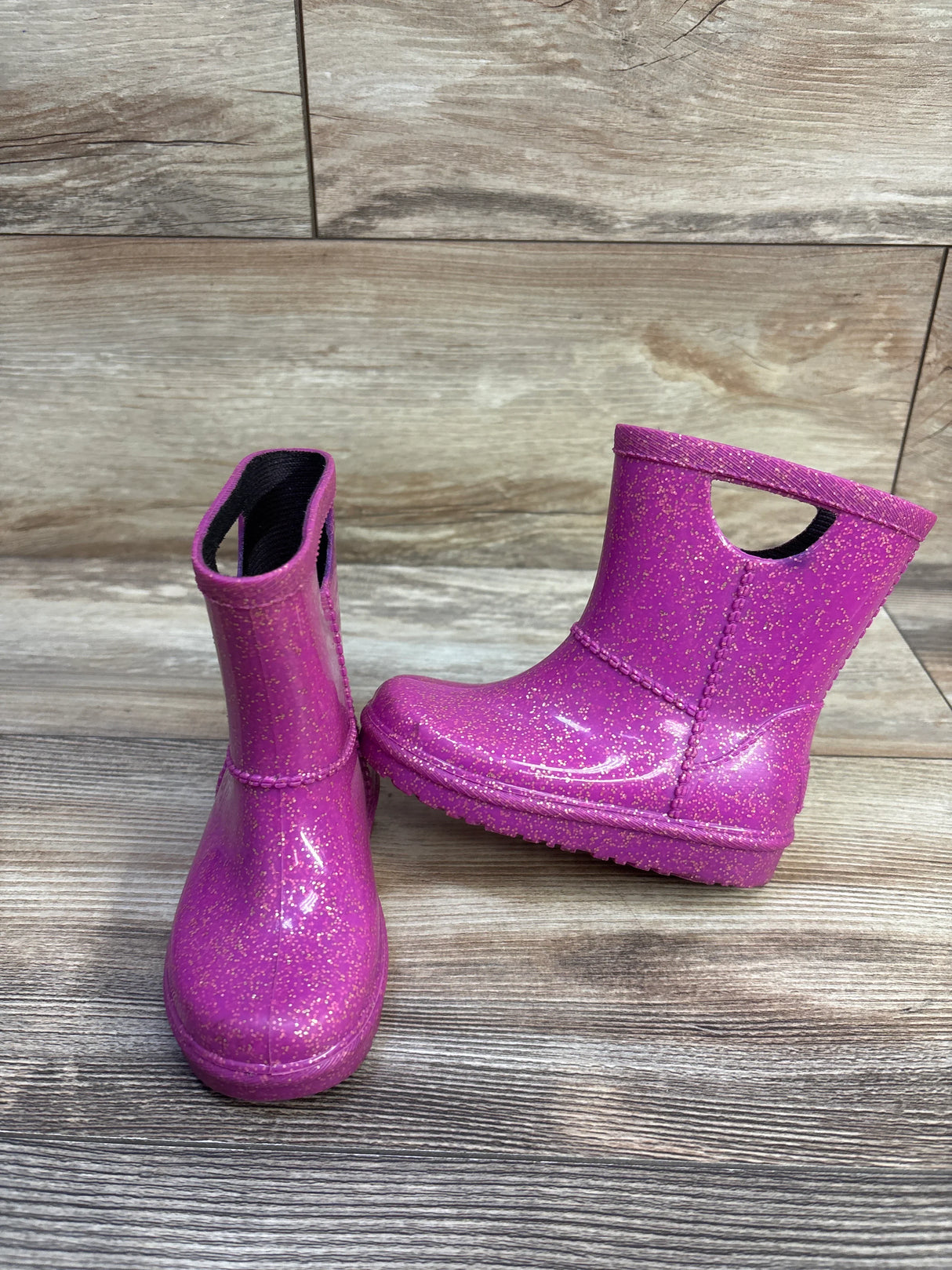 UGG Rahjee Glitter Rain Boots Pink sz 5c