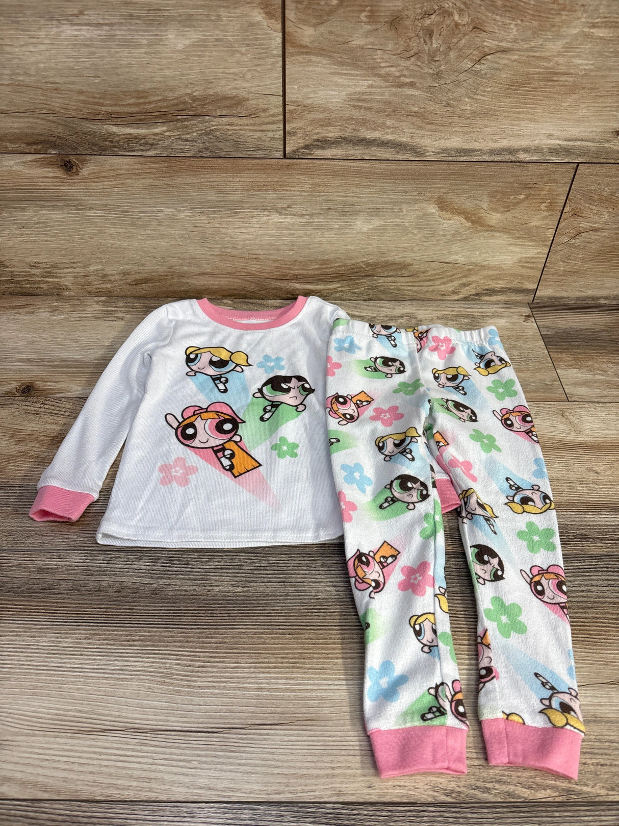 The Powerpuff Girls 2pc Pajamas sz 2T