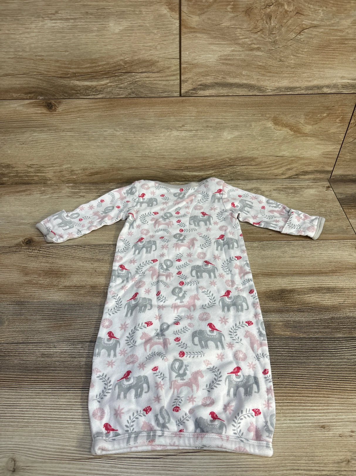 Touched by Nature Gown White sz 0-6m - Me n Mommy To Be