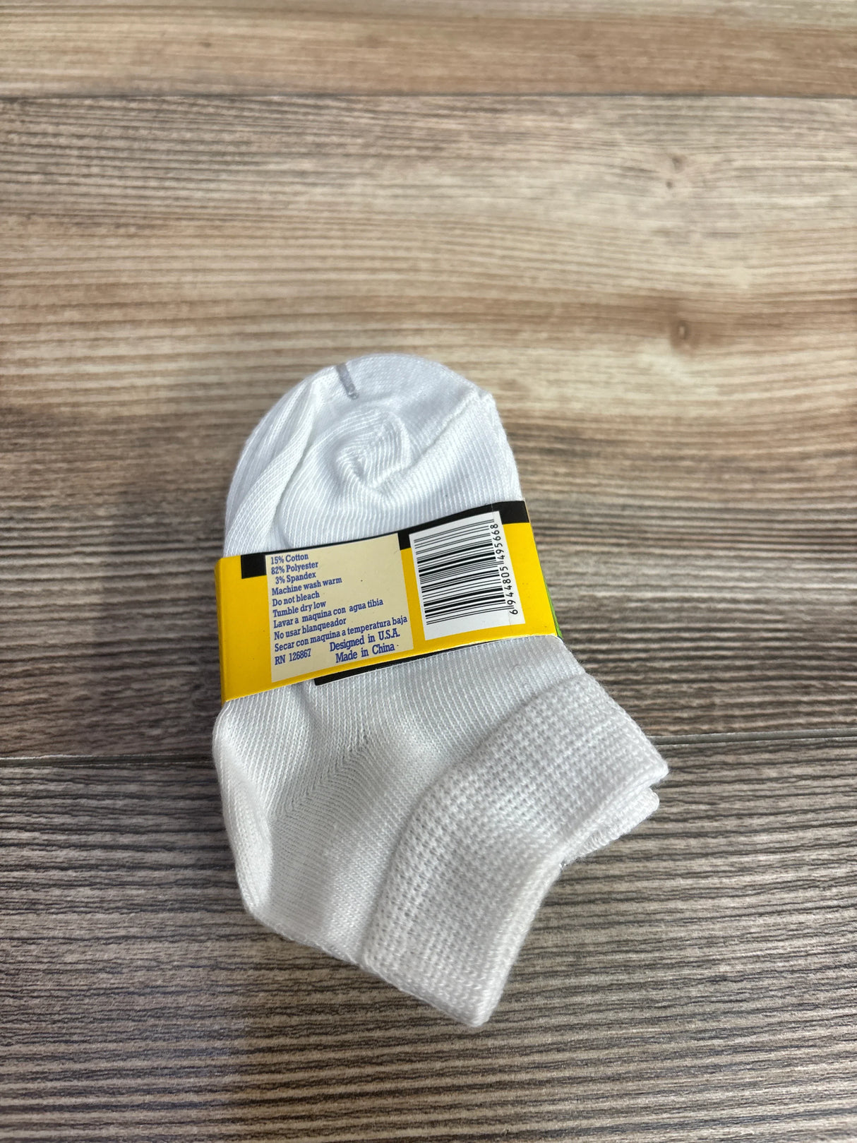 NEW Julietta 3pk Solid Socks White sz 0-12