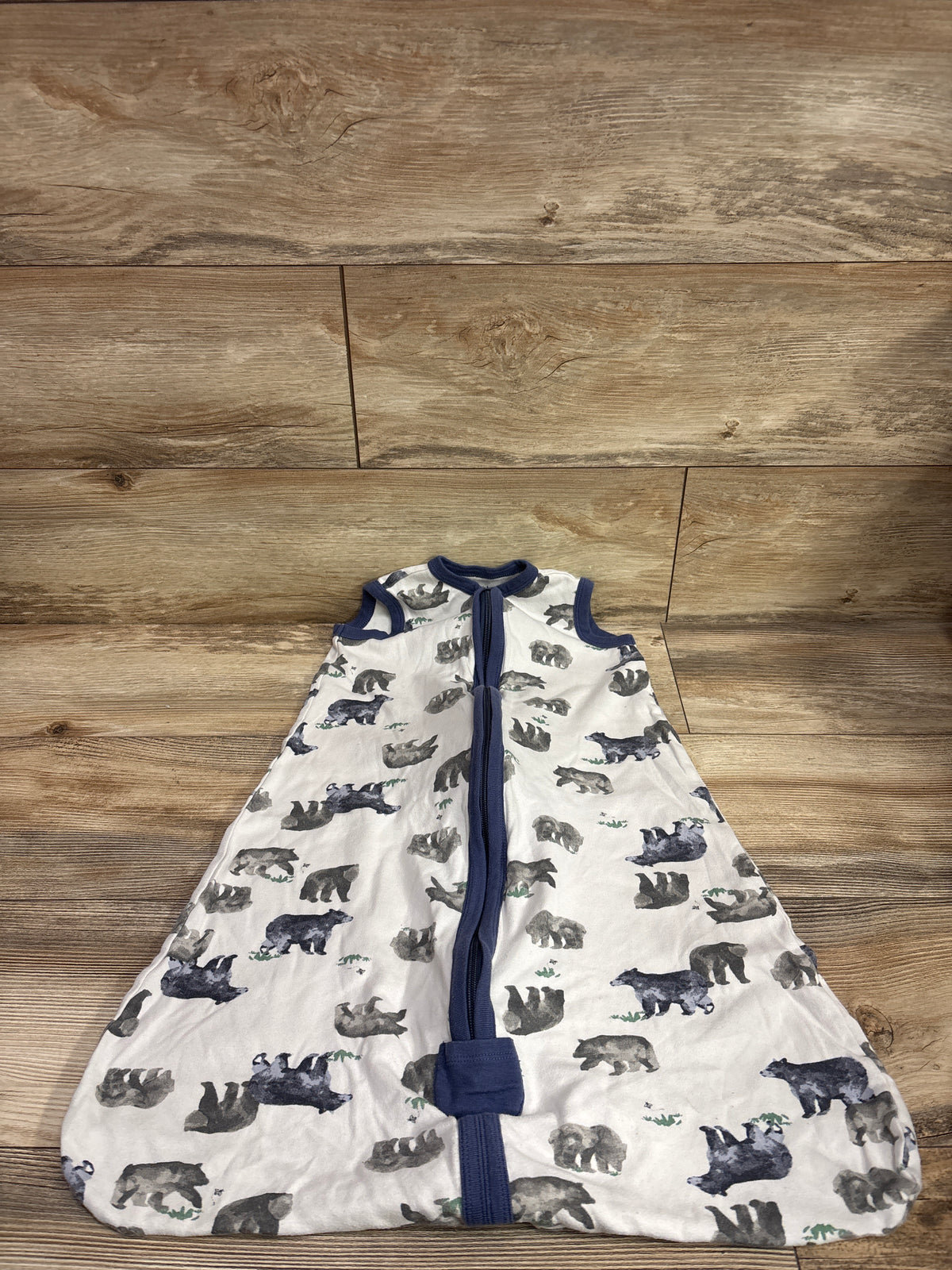 Burt's Bees Beekeeper Wearable Blanket Sleep Sack Grey sz 6-12m