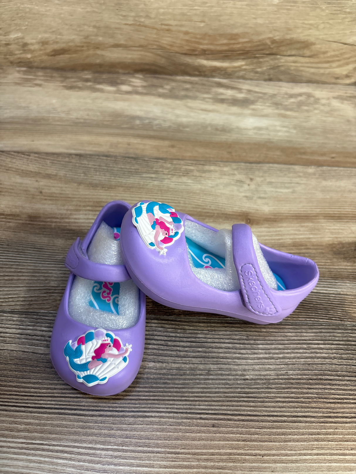 NWOT Skechers Mermaid Mary Jane Water Shoes Purple sz 5c