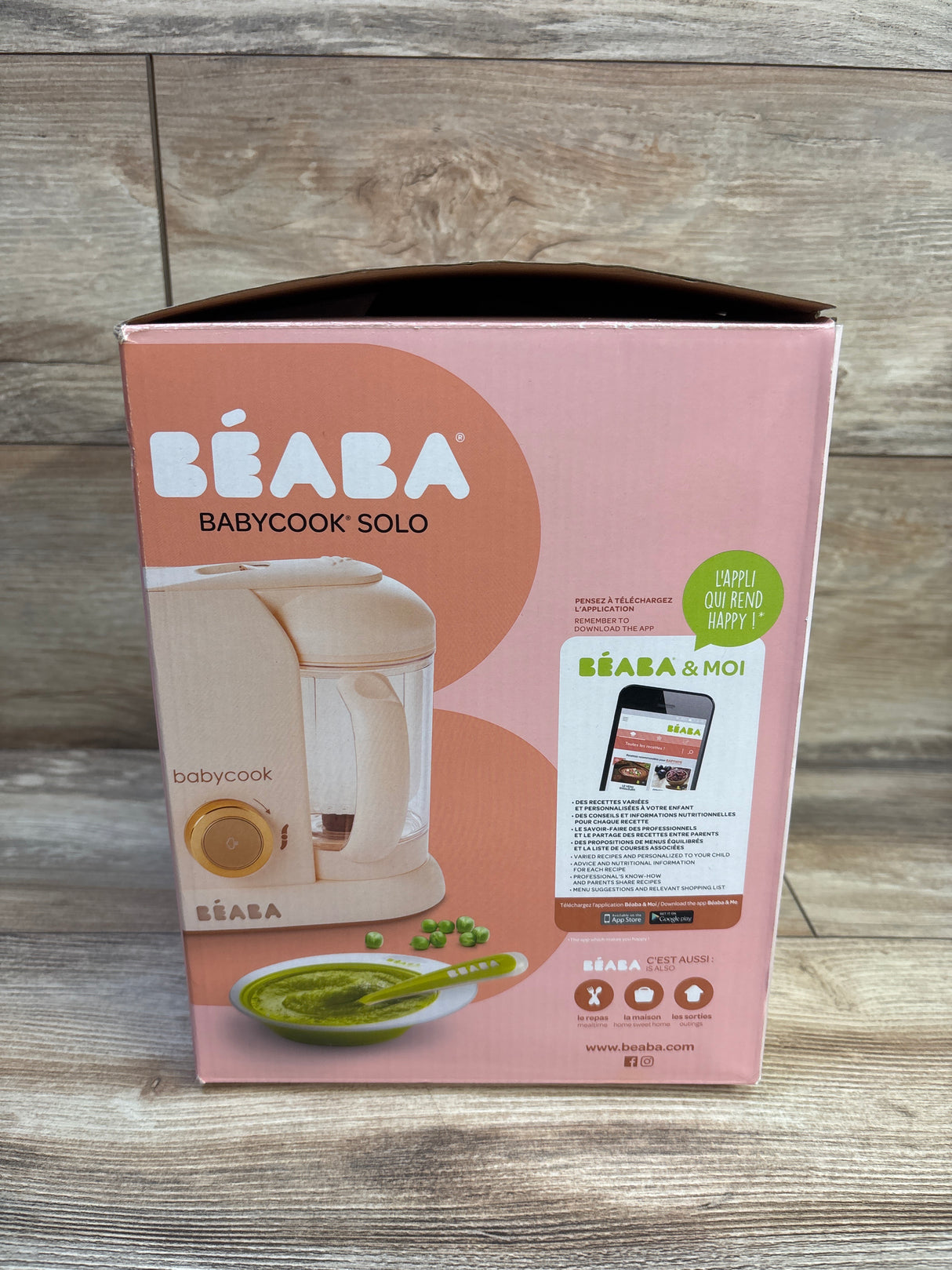 NEW Beaba Babycook Solo Food Processor - Rose Gold
