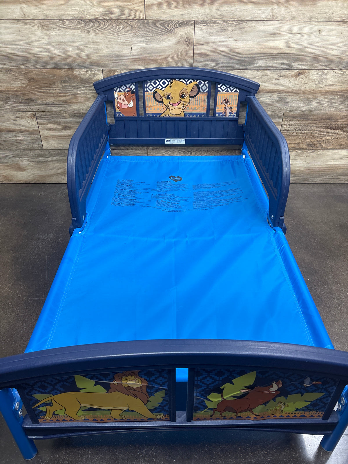 Delta Children The Lion King Plastic Sleep n' Play Toddle Bed