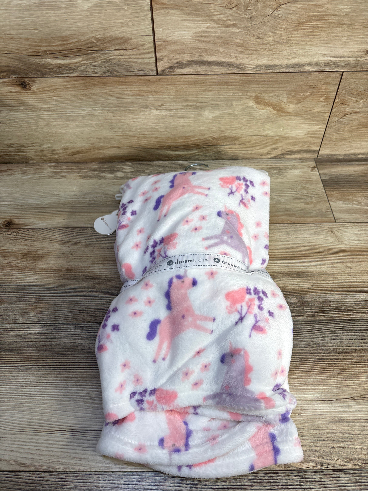 NEW DreamKids 2pc Plush Blanket & Unicorn Toy