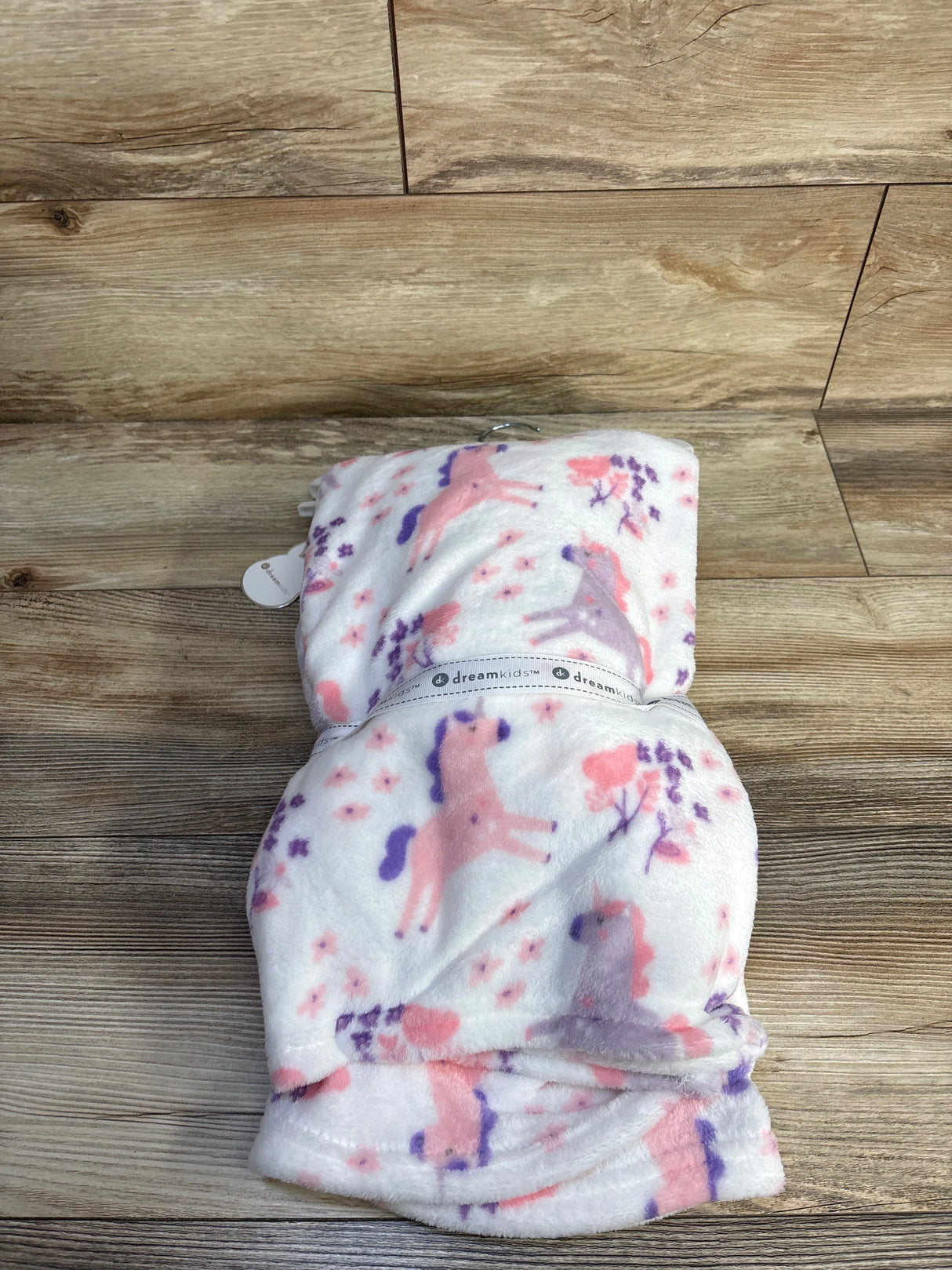 NEW DreamKids 2pc Plush Blanket & Unicorn Toy