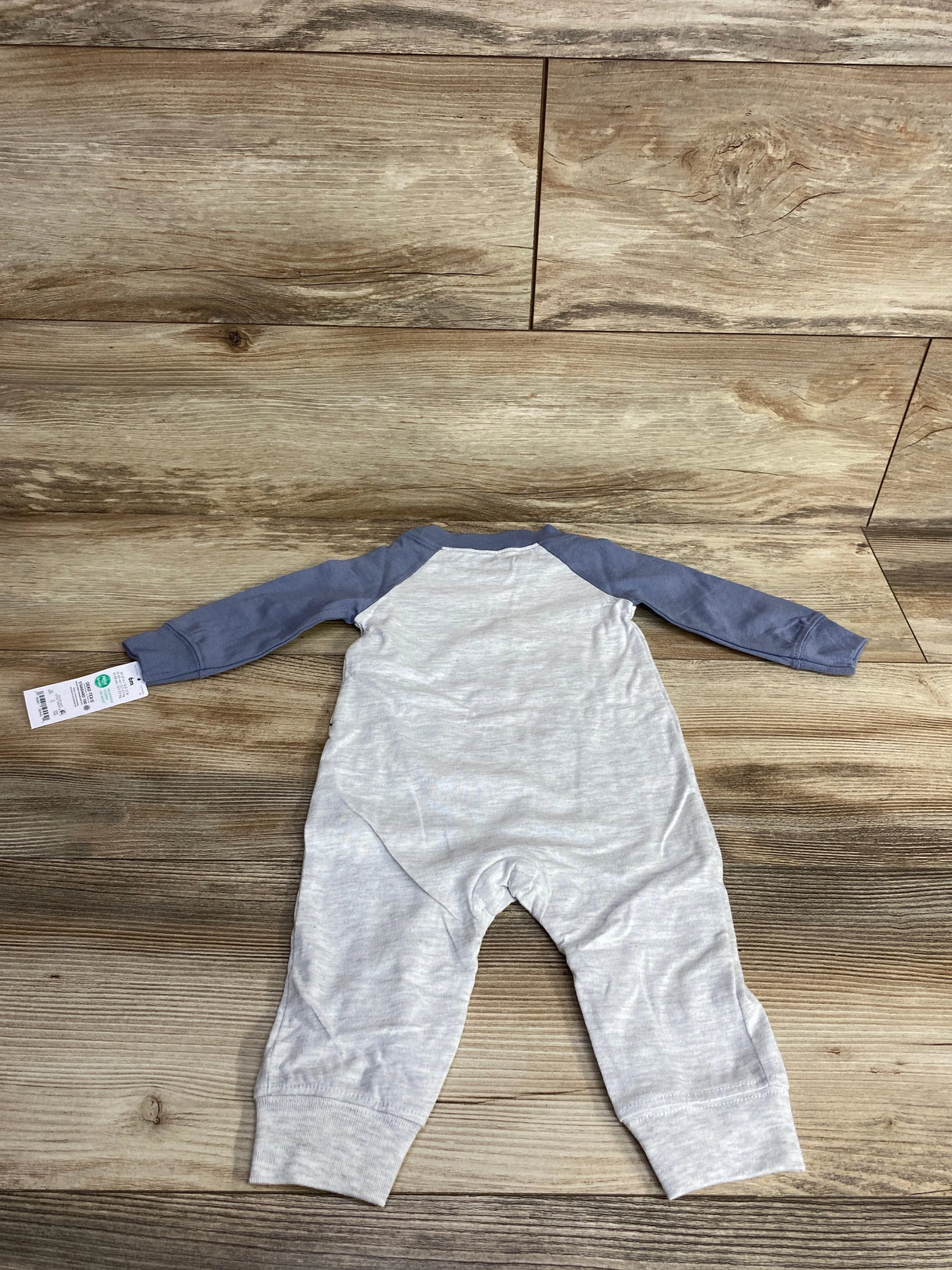 NEW Just One You Raglan Tiger Coverall Grey sz 6m