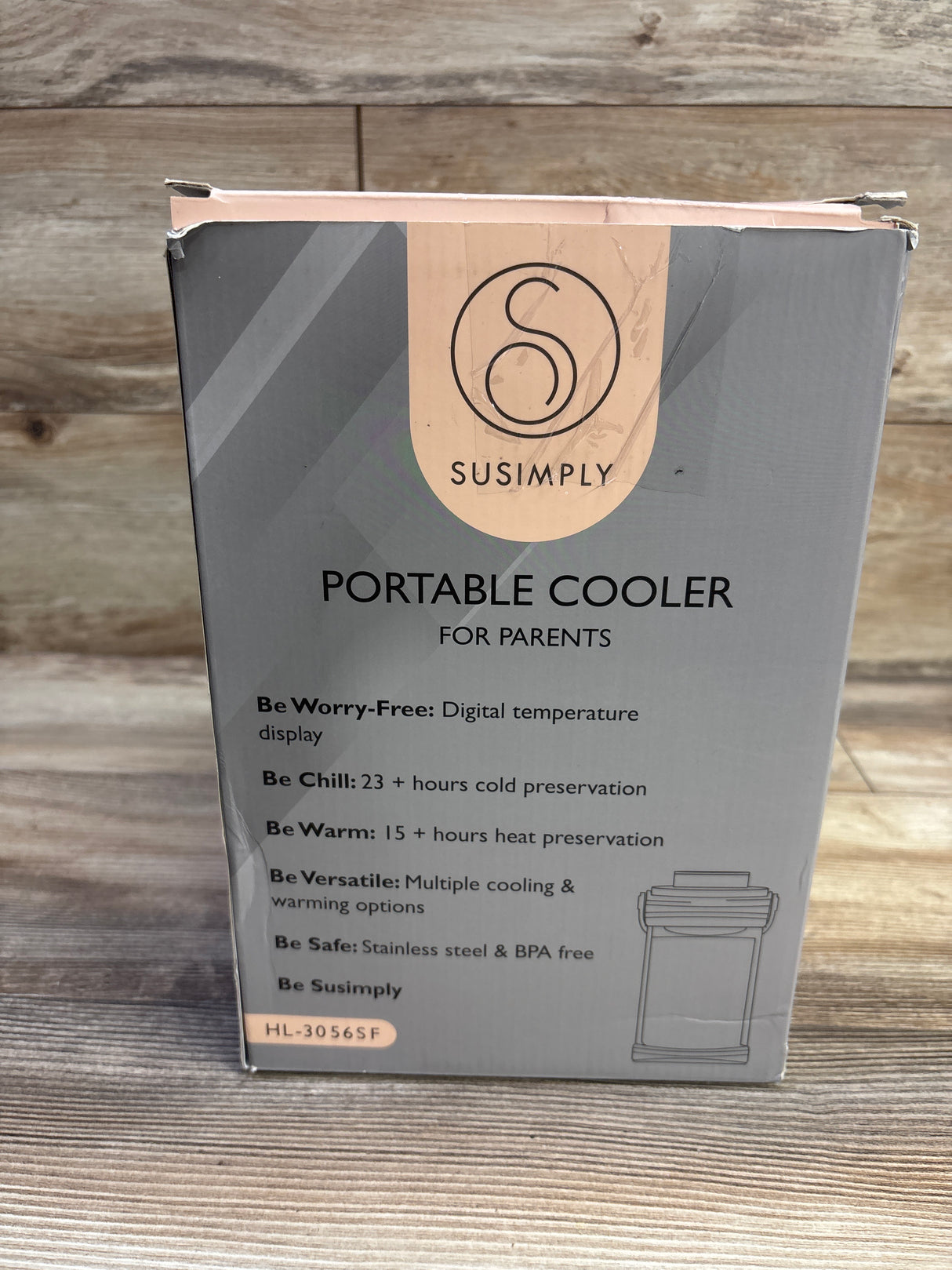 NEW Susimply Portable Breast Milk Cooler