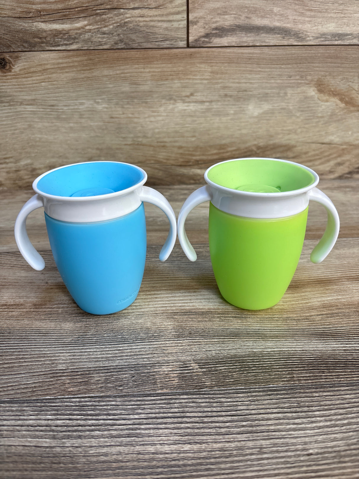 Munchkin Miracle 360 Trainer Cup Green/Blue 7oz 2pk