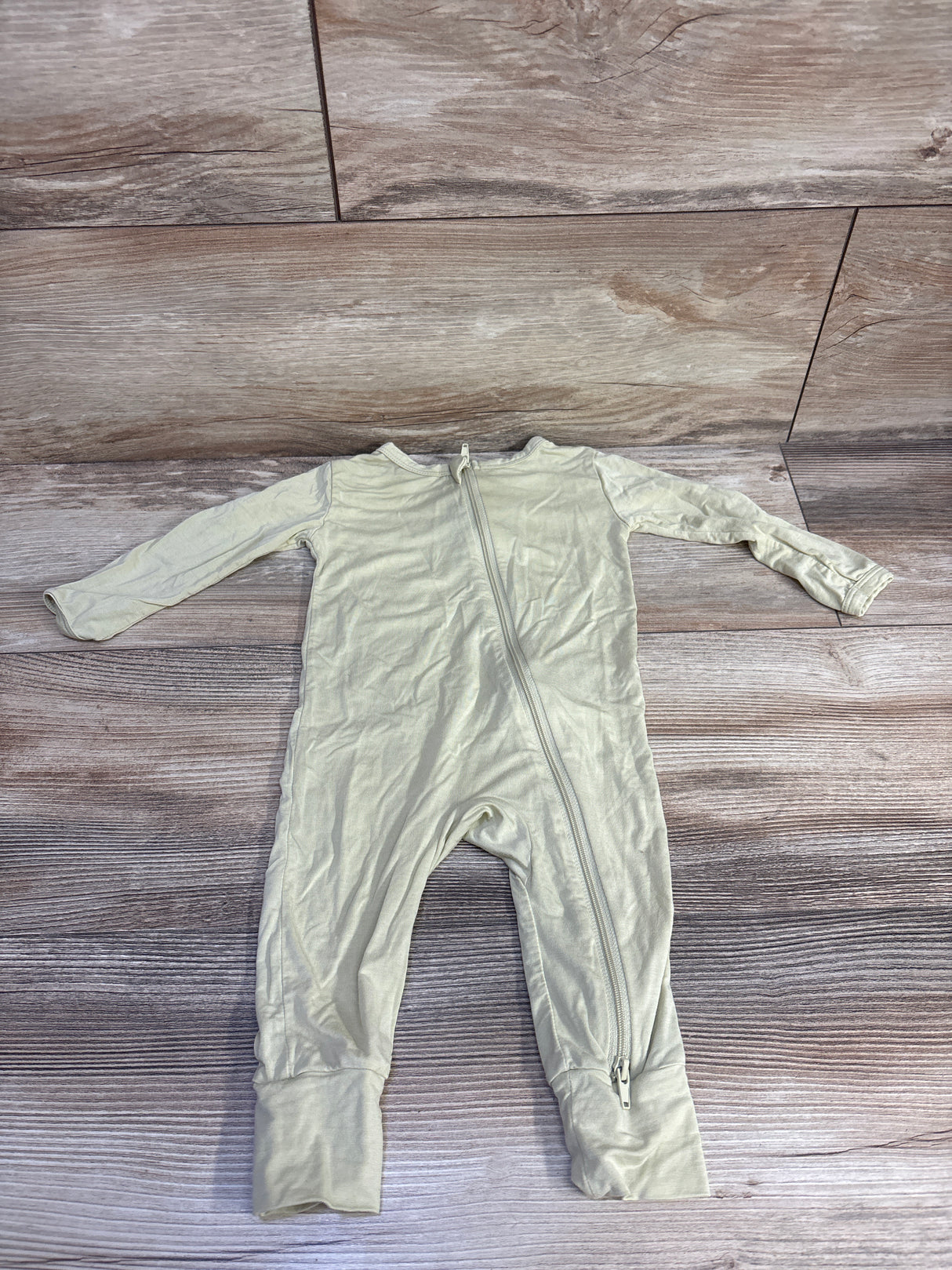Lucky Elk Bamboo Footless Sleeper Green sz 3-6m
