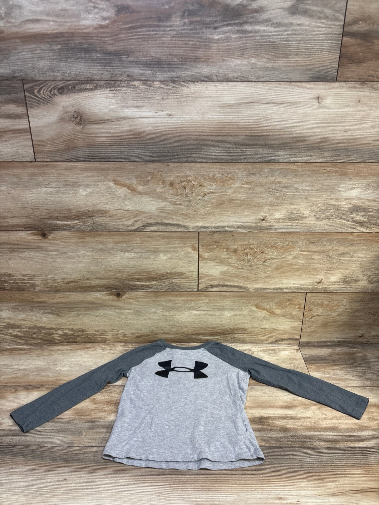 Under Armour Logo Shirt Grey sz 5T