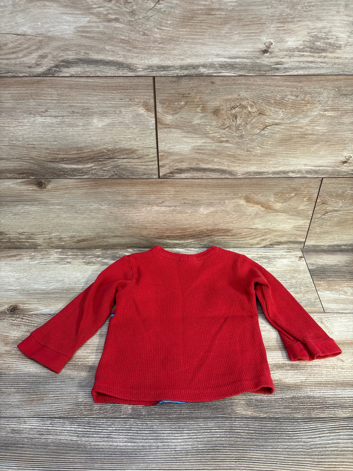 Marvel Waffle Knit Spider-Man Shirt Red sz 2T