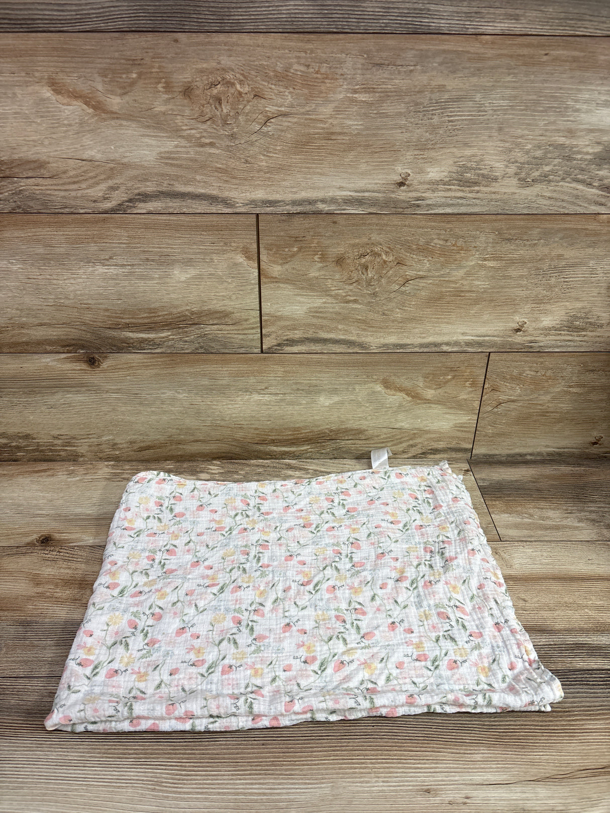 Chick Pea Muslin Swaddle Blanket White 36x40''