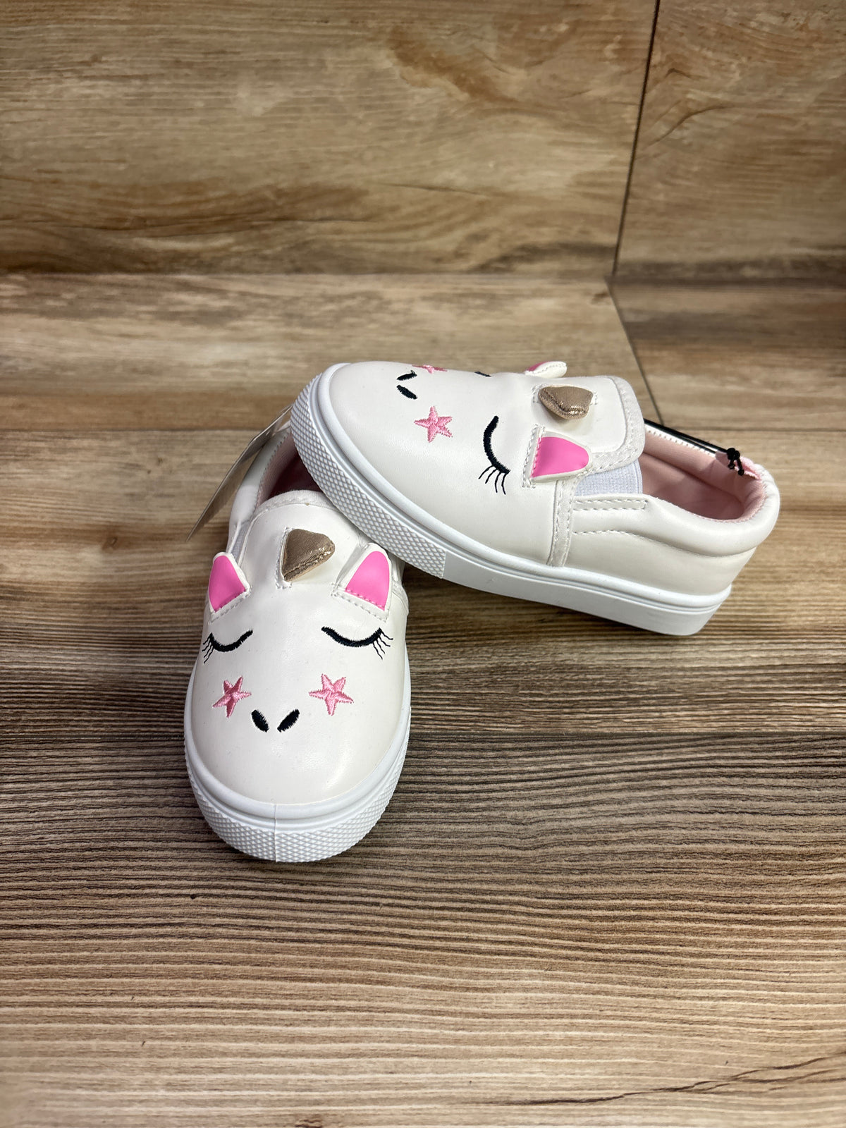NEW Bocca Slip On Unicorn Sneakers White sz 8c