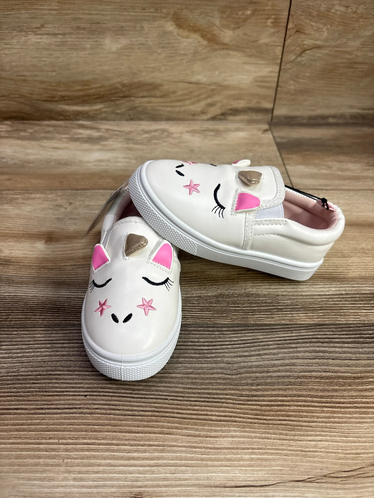 NEW Bocca Slip On Unicorn Sneakers White sz 8c
