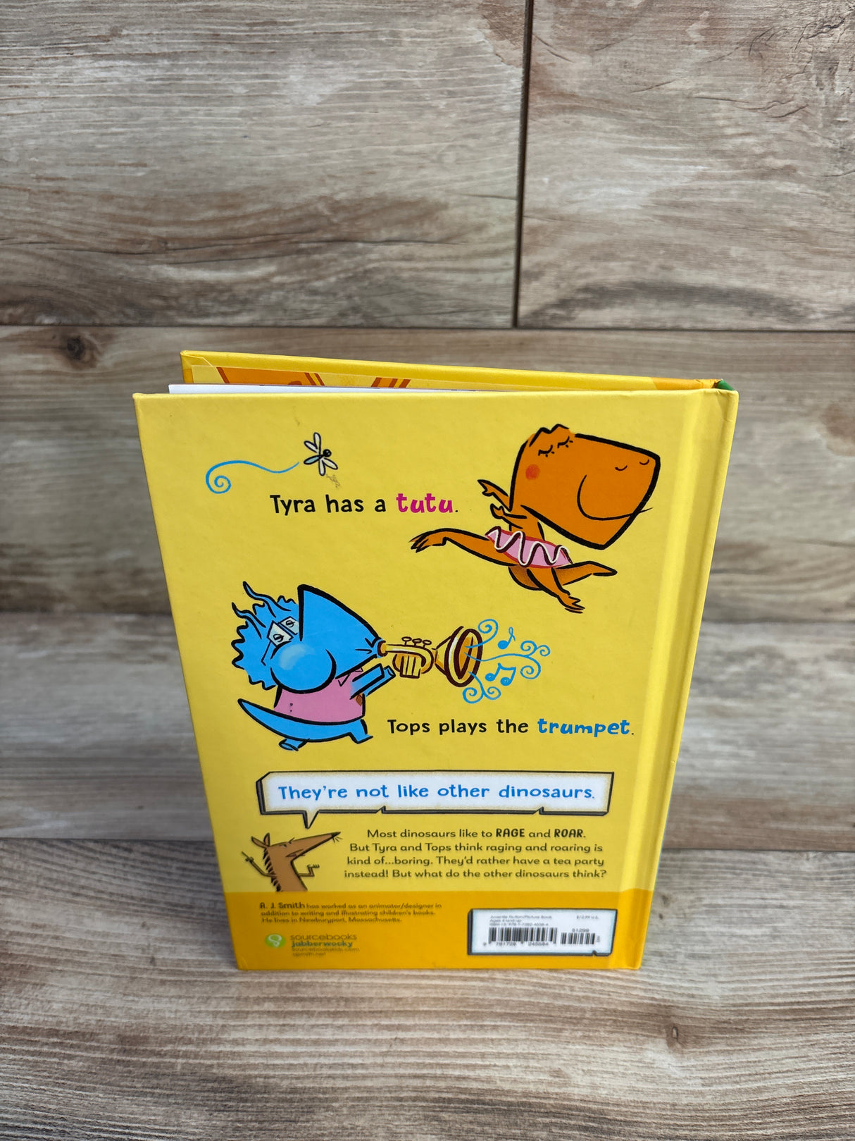 Tea Time for Dinosaurs Hardcover Book